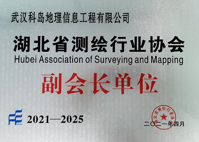 湖北省测绘行业协会副会长单位1.png